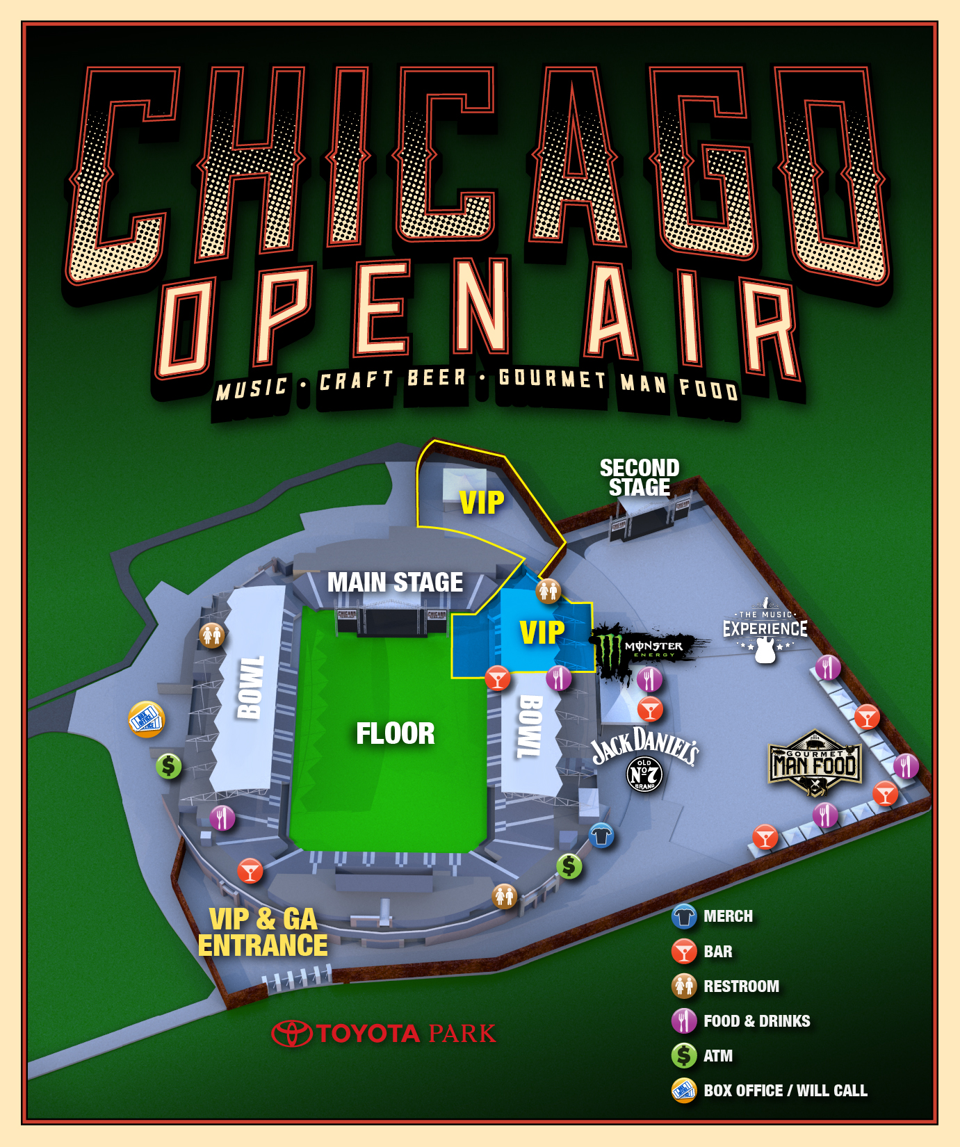 Chicago Open Air Seating Chart