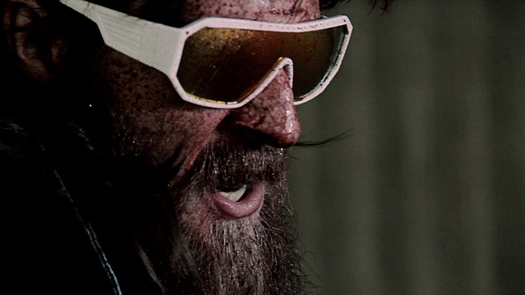 Irving Force rocks a pedi beard for his new music video, Violence Suppressor.