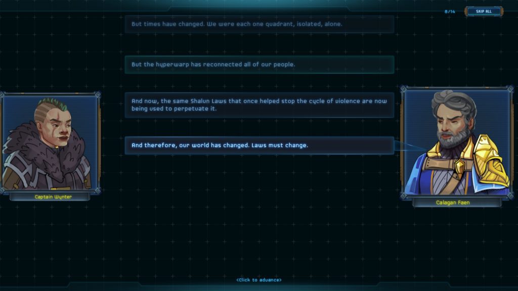 Star Traders: Frontiers, Diplomacy