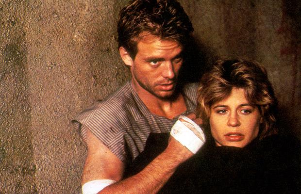 Kyle Reese & Sarah Connor share a softer moment in The Terminator.