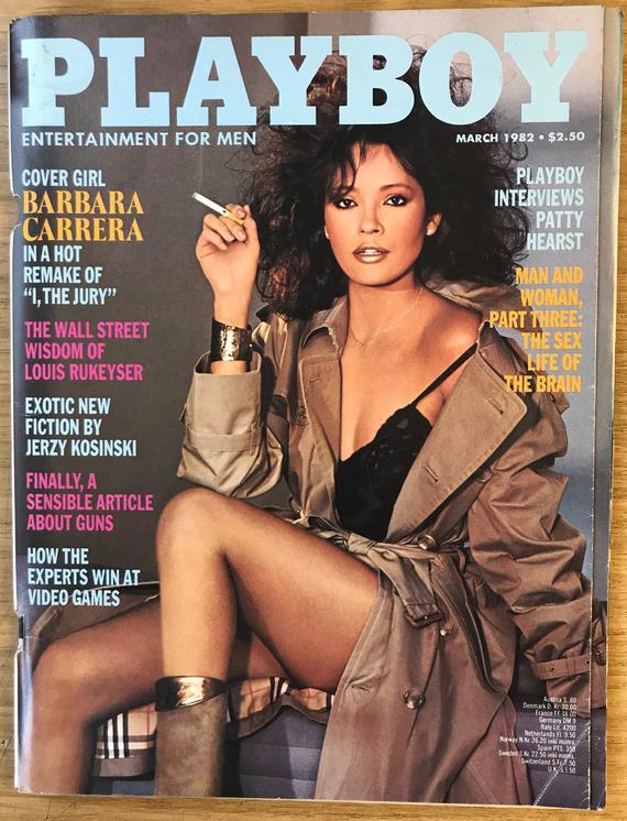 Barbara Carrera playboy cover.