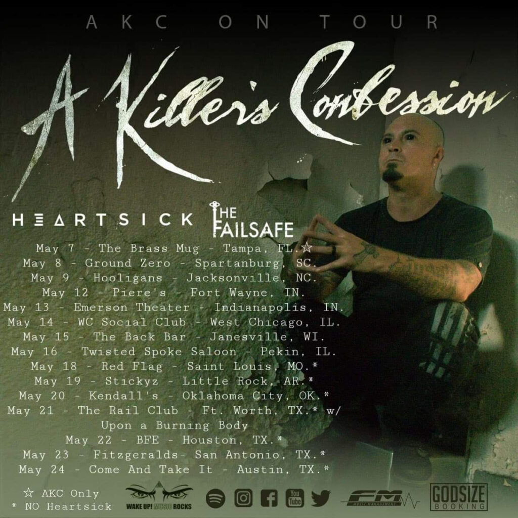 A Killers Confession Tour Dates 2021